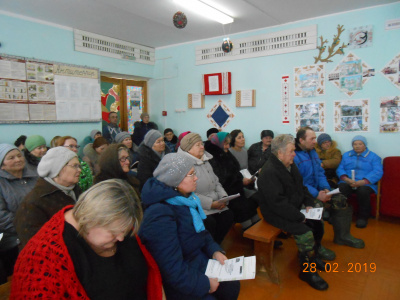 В районе продолжаются собрания с жителями.