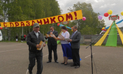 В выходные Глава района В.В.Сабреков принял участие в различных  массовых мероприятиях: 