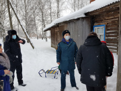 Провели рейд по профилактике пожарной безопасности