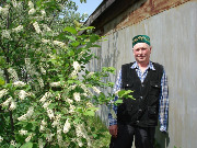 Житель д. Кочишево Касимов З., фото Р. Ивановой