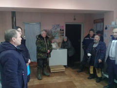 Встреча с жителями д.Шудзя.