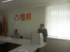 Глава муниципального образования «Глазовский район» В.В. Сабреков провел совещание с главами сельских поселений района.