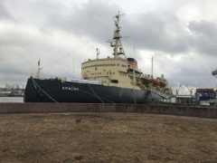 На борту арктического ледокола «Красин» Почта России проведет гашение выпущенной в честь его 100-летия марки 