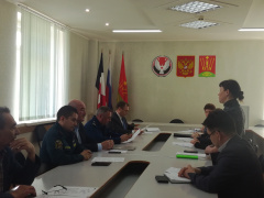 Под председательством Главы Глазовского района В.В. Сабрекова проведено заседание антитеррористической комиссии Администрации Глазовского района. 